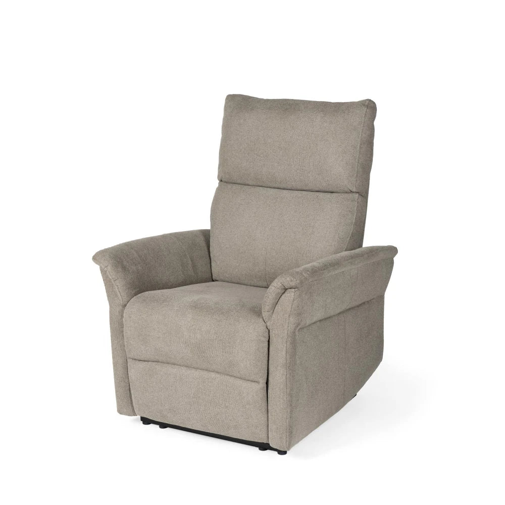Fotoliu cu recliner electric 2 motoare MISAKI Taupe L66cm x A84cm x H107cm