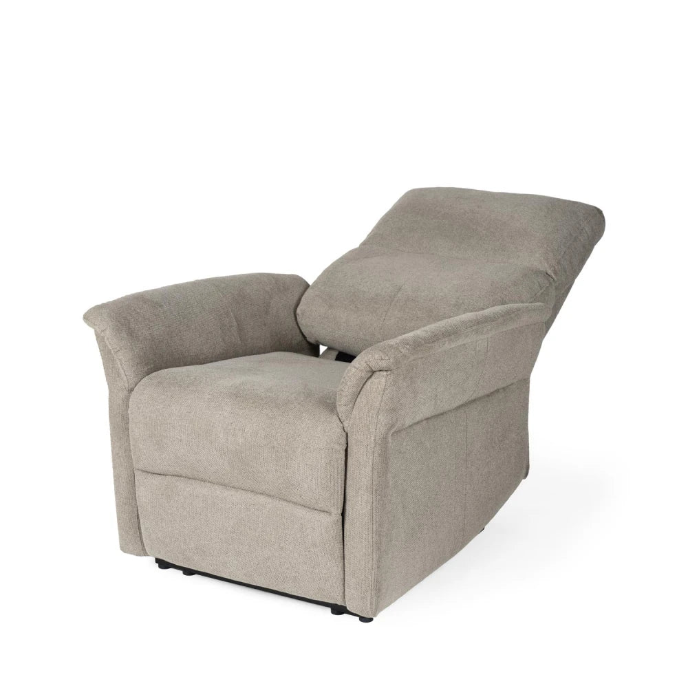 Fotoliu cu recliner electric 2 motoare MISAKI Taupe L66cm x A84cm x H107cm