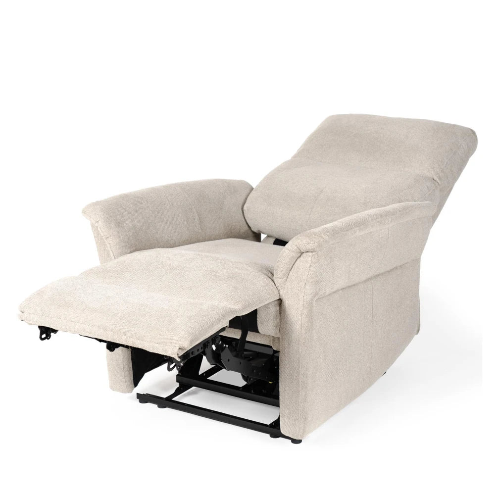 Fotoliu cu recliner electric 2 motoare MISAKI Bej L66cm x A84cm x H107cm