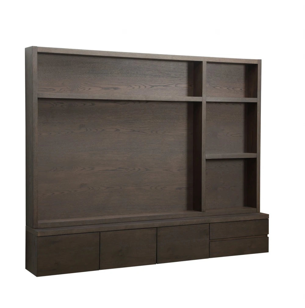 Biblioteca din Furnir de stejar Maro L220xH176cm Lachance Richmond interiors