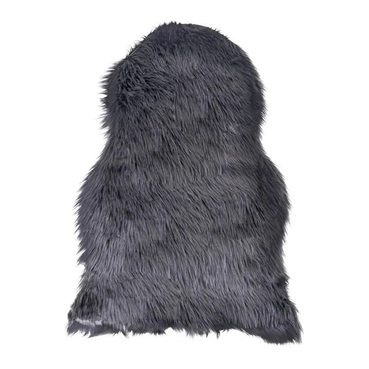 Blanita sintetica decorativa Gri 85x50cm Lambskin Artificial