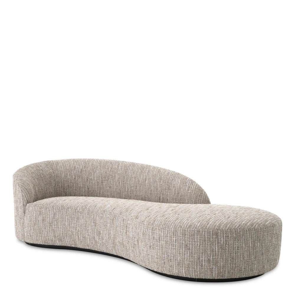 Canapea tapitat cu Stofa Mademoiselle Bej L248xA104xH74cm Bernd Eichholtz