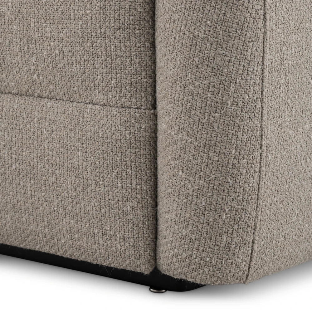 Coltar tapitat cu Stofa Reve Grej L320xA190xH82cm Divisadero Lounge Eichholtz