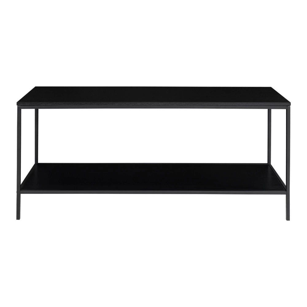 Comoda TV din PAL Negru si Metal Negru L100xH45cm Vita