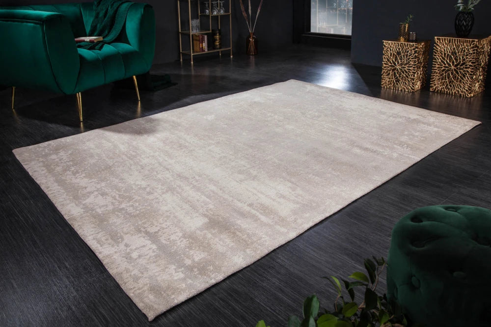 Covor din Bumbac/Poliester Bej L240cm Modern Art