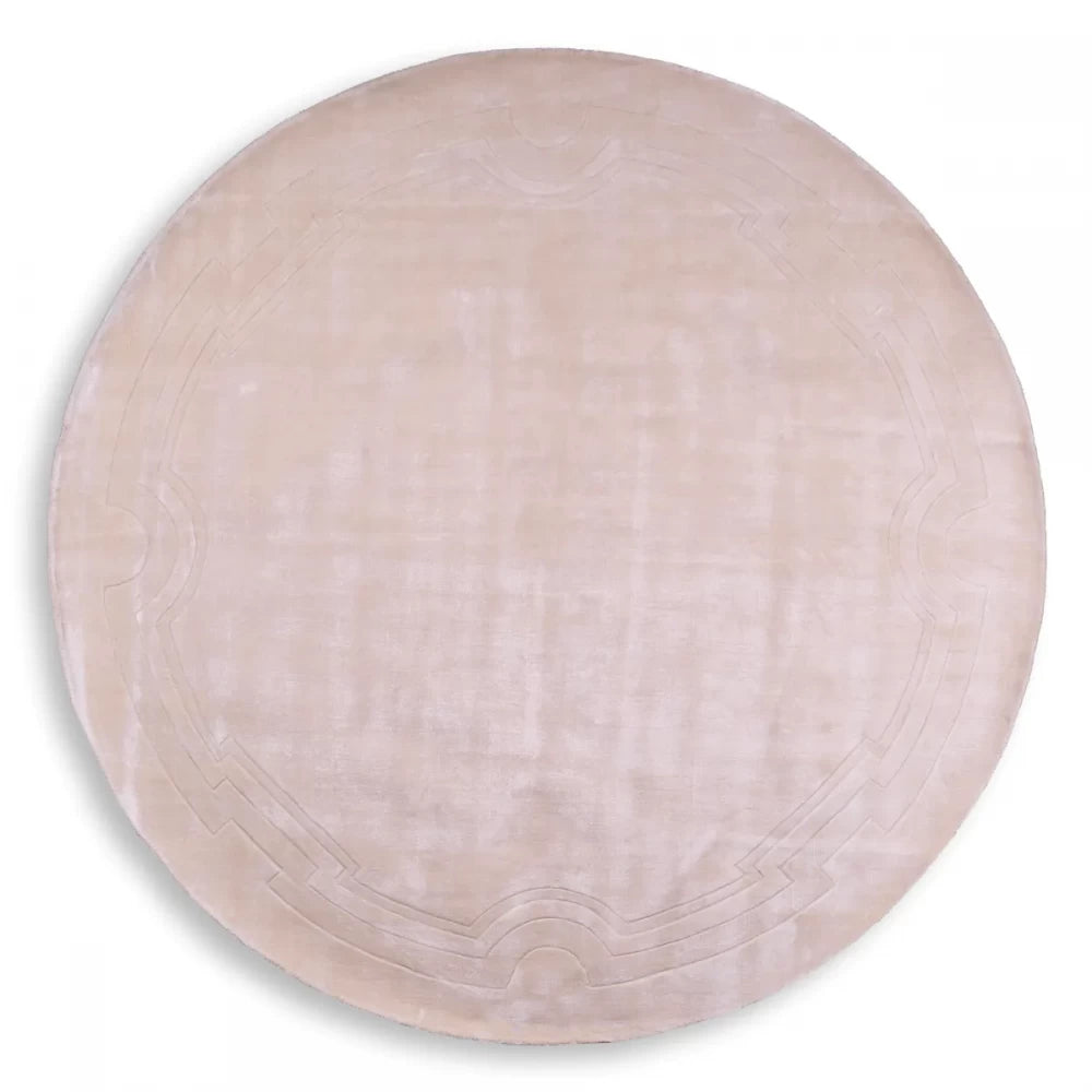 Covor rotund Palazzo Eichholtz Roz D280cm
