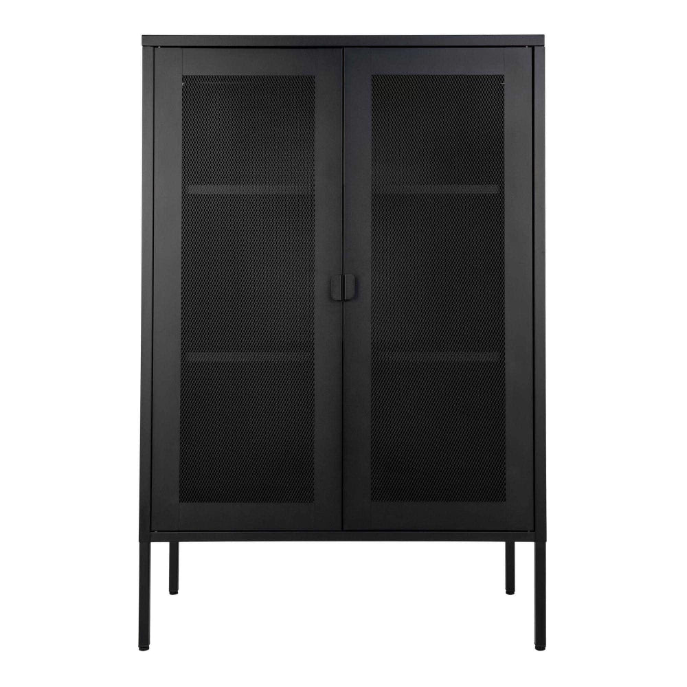 Dulap din Metal Negru L80xH120cm Melbourne