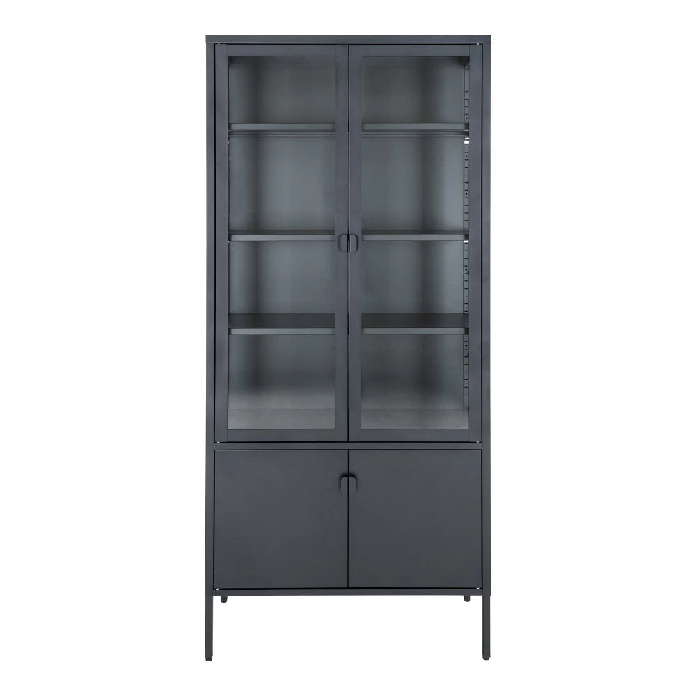 Dulap din Metal Negru L80xH180cm Brisbane