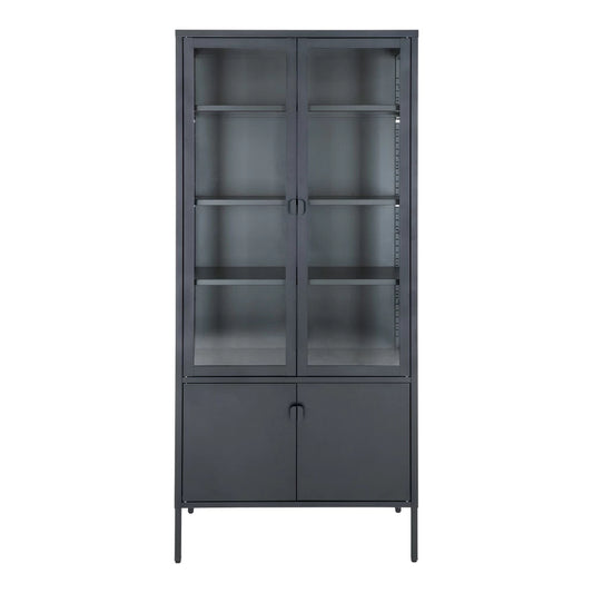 Dulap din Metal Negru L80xH180cm Brisbane