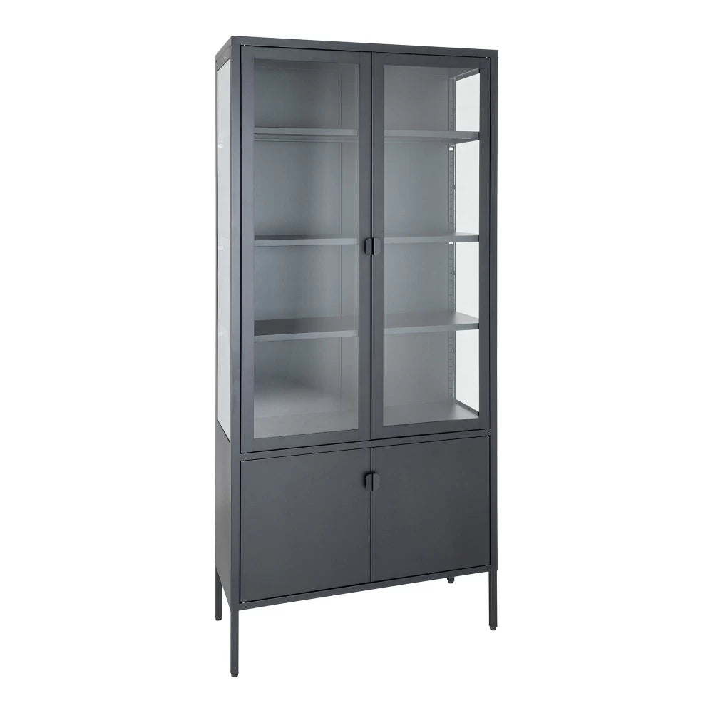 Dulap din Metal Negru L80xH180cm Brisbane