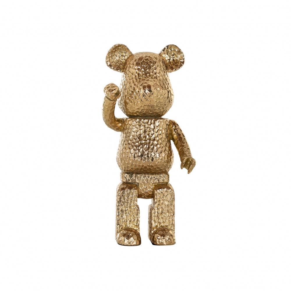 Figurina decorativa din Polirasina Auriu L13xH29cm Bear Richmond Interiors