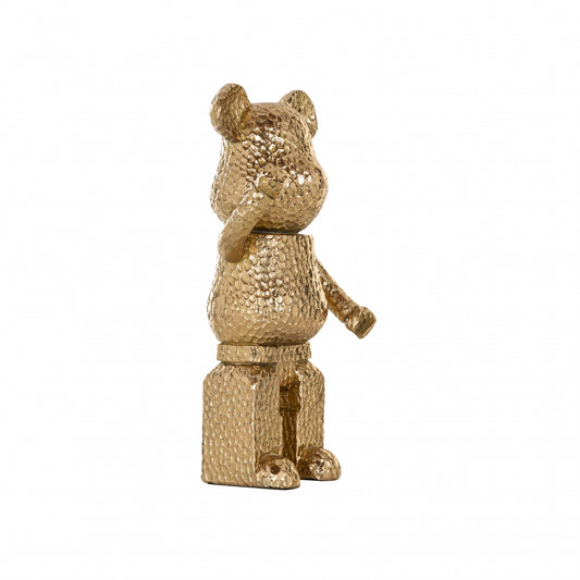 Figurina decorativa din Polirasina Auriu L13xH29cm Bear Richmond Interiors