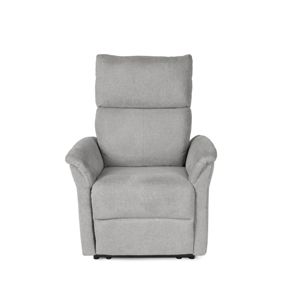 Fotoliu cu recliner electric 2 motoare MISAKI Gri deschis L66cm x A84cm x H107cm