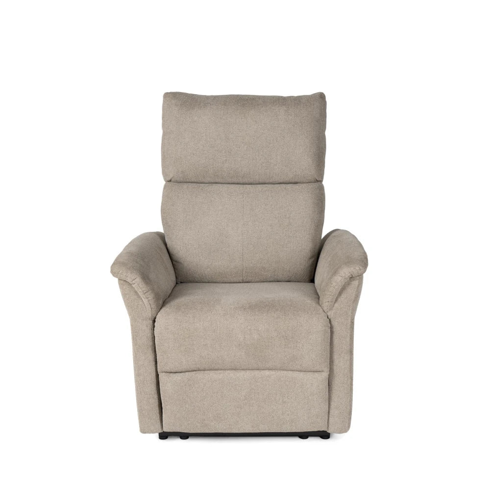 Fotoliu cu recliner electric 2 motoare MISAKI Taupe L66cm x A84cm x H107cm