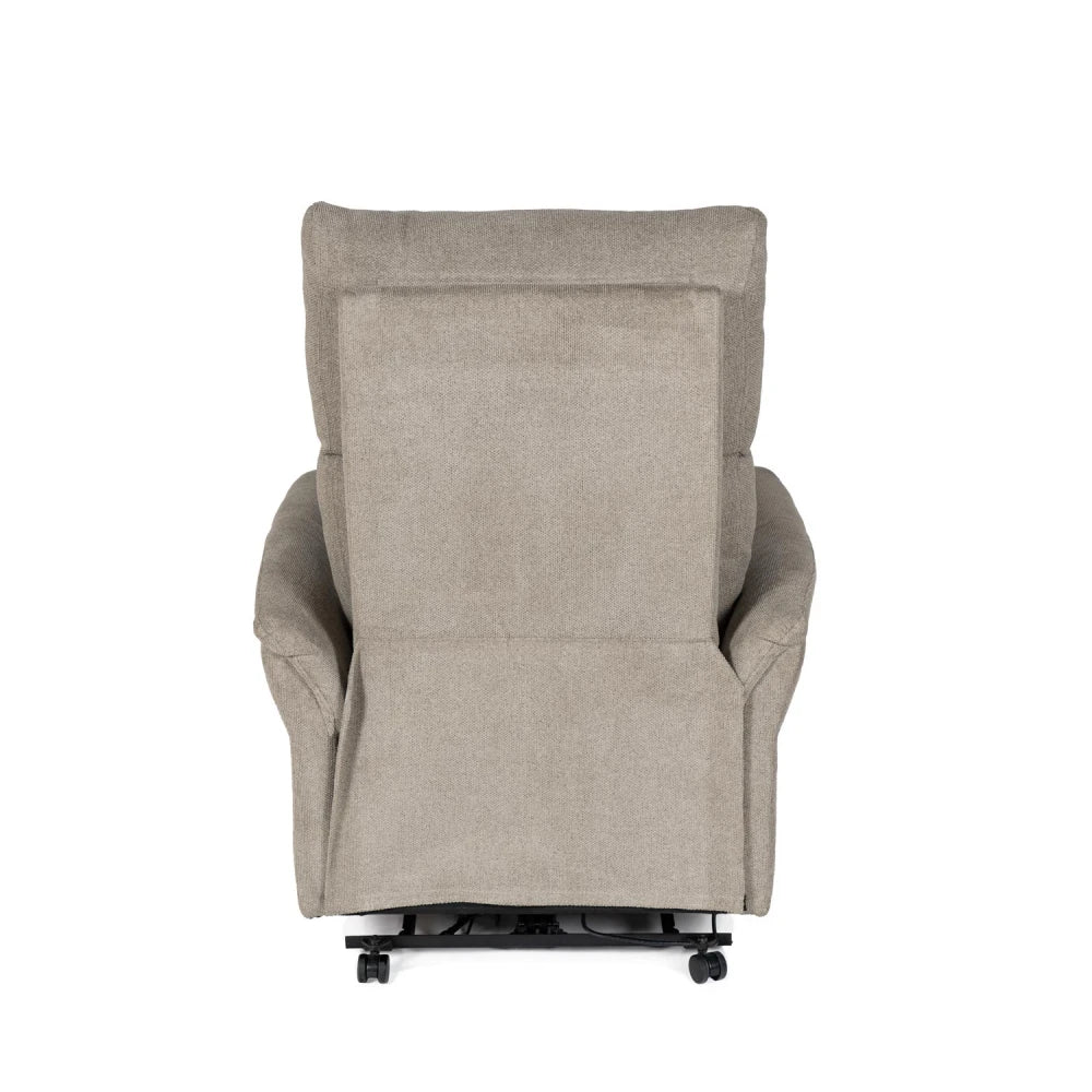 Fotoliu cu recliner electric 2 motoare MISAKI Taupe L66cm x A84cm x H107cm
