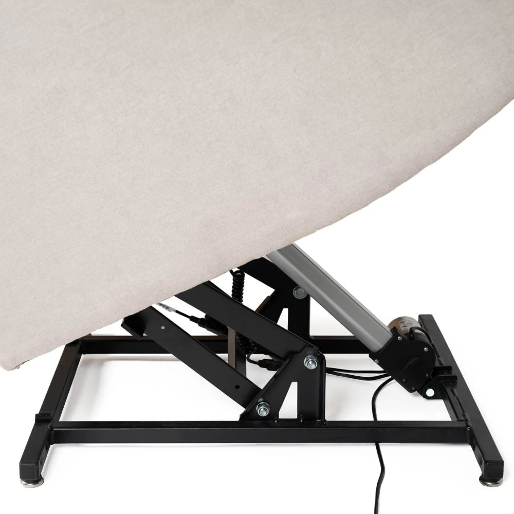 Fotoliu electric Power Lift 2 motoare SAORI Bej L70cm x A95cm x H145cm