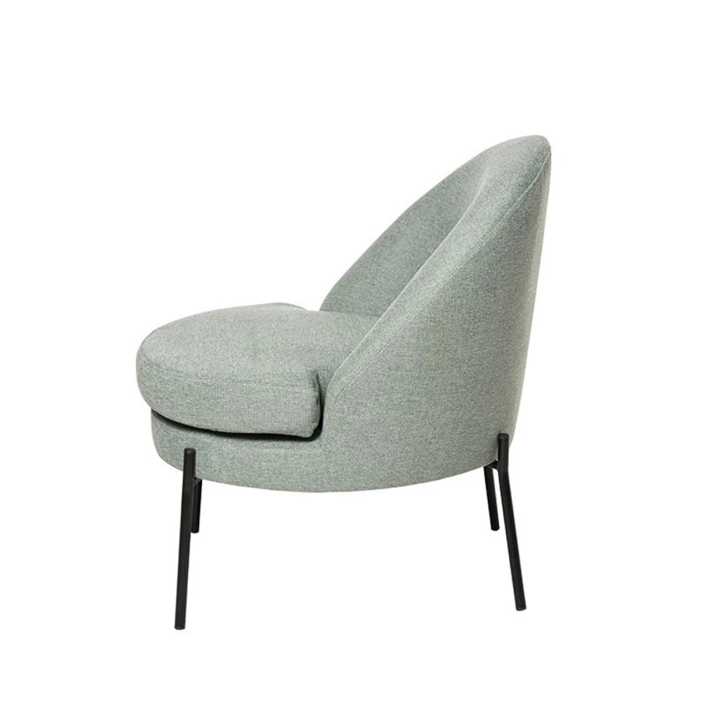 Fotoliu modern ergonomic EVORA Mint L70cm x A58cm x H80cm