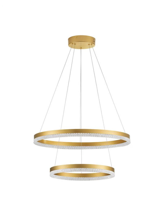 Lustra din Aluminiu Auriu H150xL60cm IP20 52W 5684lm 3000k ADRIA