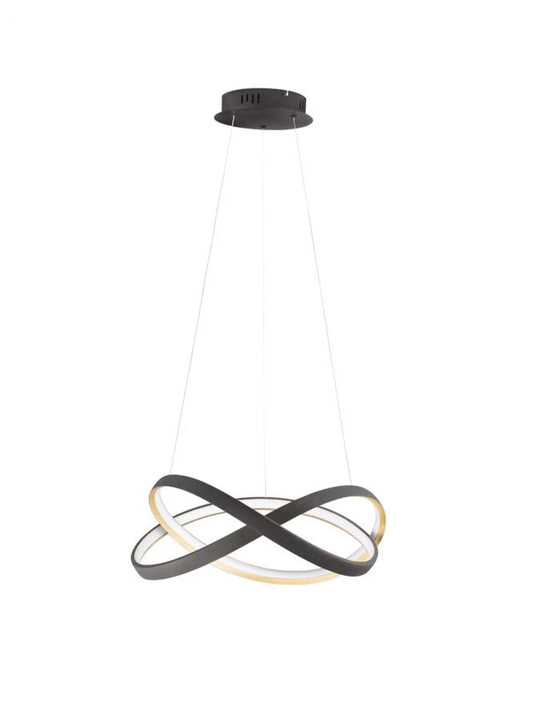 Lustra din Aluminiu Negru/Auriu H120xL50cm IP20 40W 2033lm 2700-3500-5000k ODREY