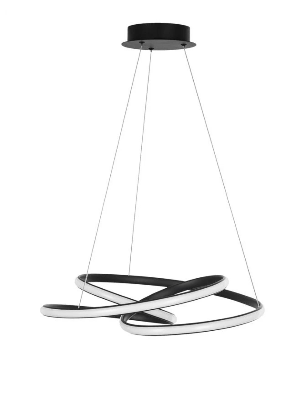 Lustra din Aluminiu Negru H120xL52cm IP20 43W 3013lm 3000k MENTON