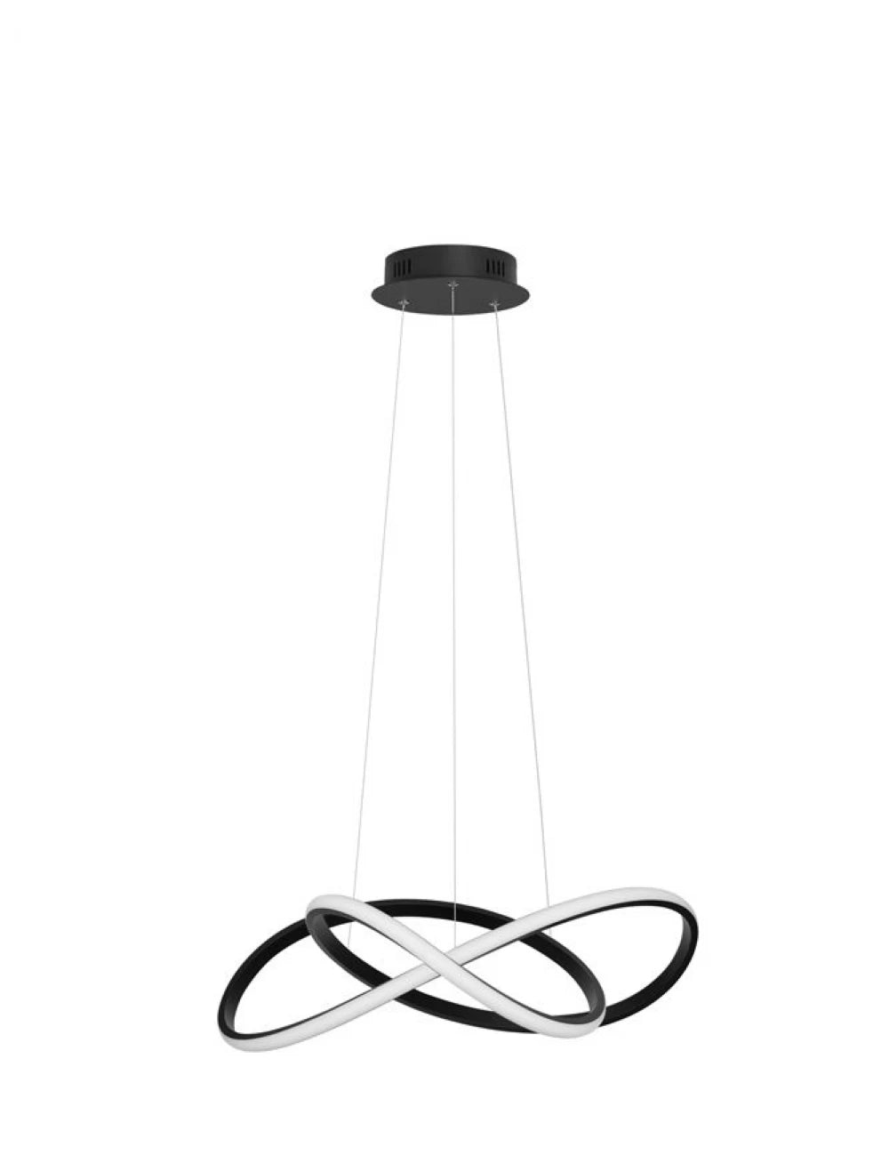 Lustra din Aluminiu Negru H120xL56cm IP20 28W 1600lm 3000k AMARA