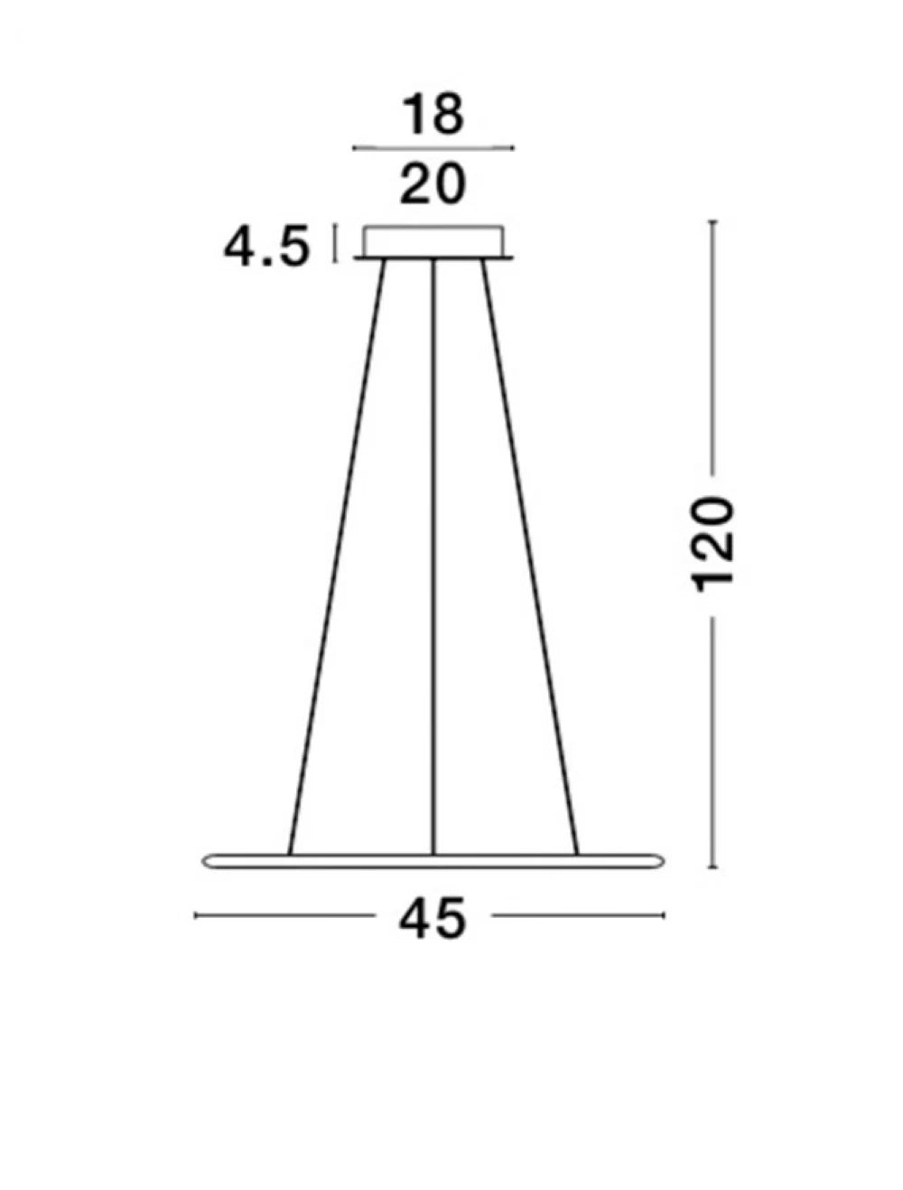 Lustra structura din Aluminiu Argintiu si abajur din Acrilic Transparent H120xL45cm IP20 29W 2010lm 3000k LIVORNO