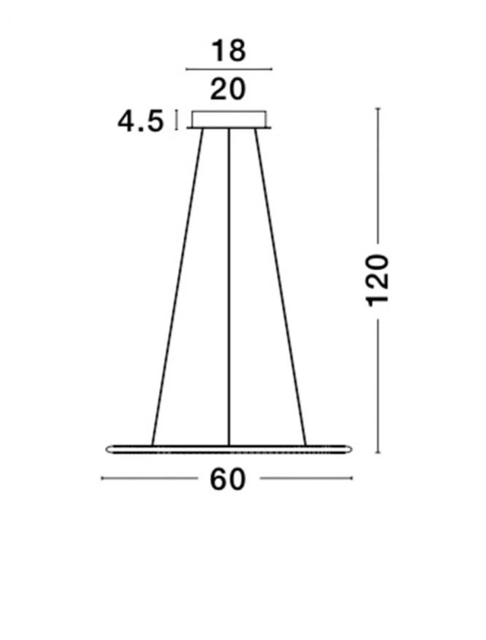 Lustra structura din Aluminiu Argintiu si abajur din Acrilic Transparent H120xL60cm IP20 53W 5071lm 3000k LIVORNO