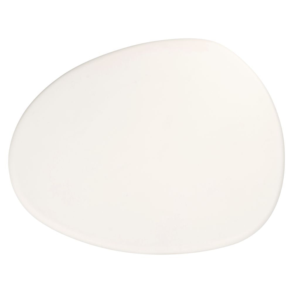 Masuta de cafea Asimetrica din MDF Alb L110xH34cm Bloomstone Richmond Interiors