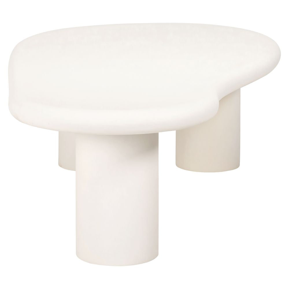 Masuta de cafea Asimetrica din MDF Alb L160xH42cm Bloomstone Richmond Interiors