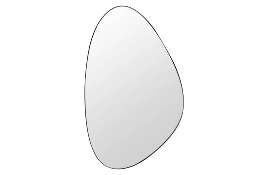 Oglinda cu rama din Metal Negru H90xL55cm Noemi