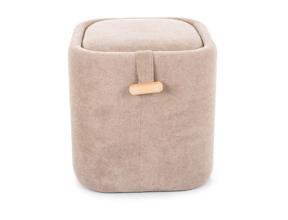 Taburet cu depozitare NAP Bej inchis L41cm x A39cm x H40cm