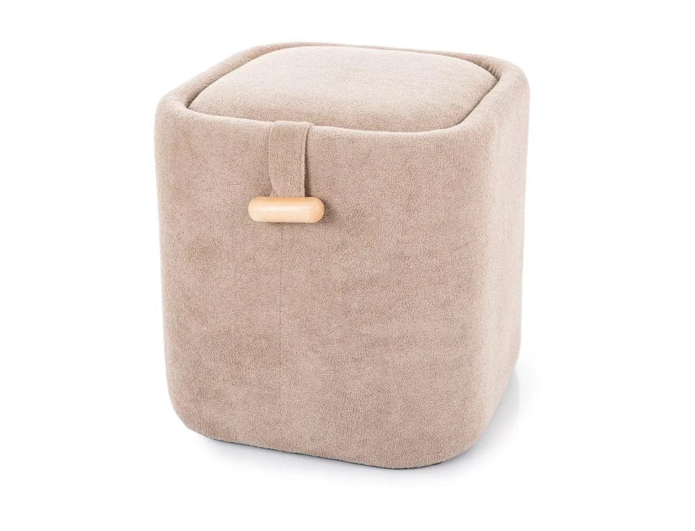 Taburet cu depozitare NAP Bej inchis L41cm x A39cm x H40cm
