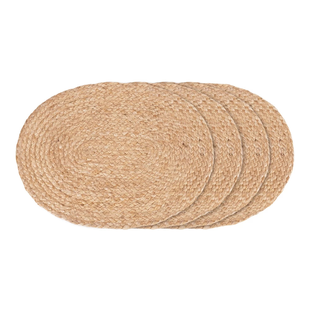 Set 4 suporturi farfurie din Iuta Maro 45x35cm Bombay