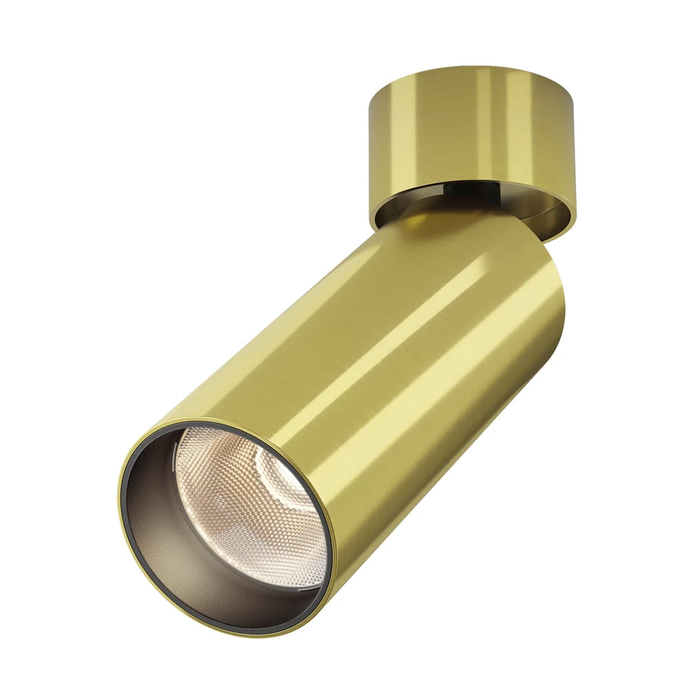 Spot aplicat din Aluminiu Alama H16xD5.2cm FOCUS LED