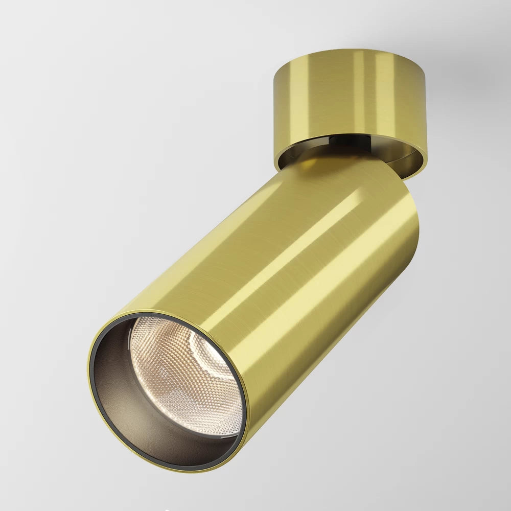 Spot aplicat din Aluminiu Alama H16xD5.2cm FOCUS LED