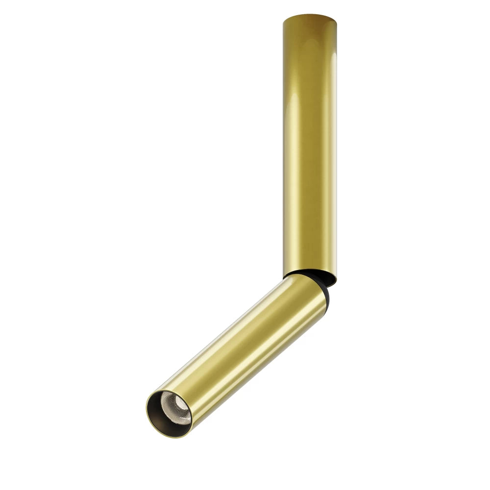 Spot aplicat din Aluminiu Alama H30.6xD3cm Focus T