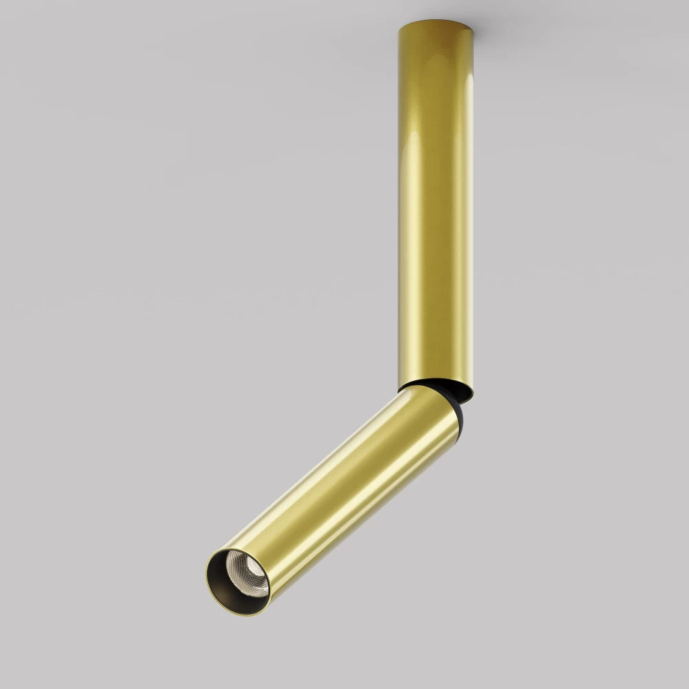 Spot aplicat din Aluminiu Alama H30.6xD3cm Focus T