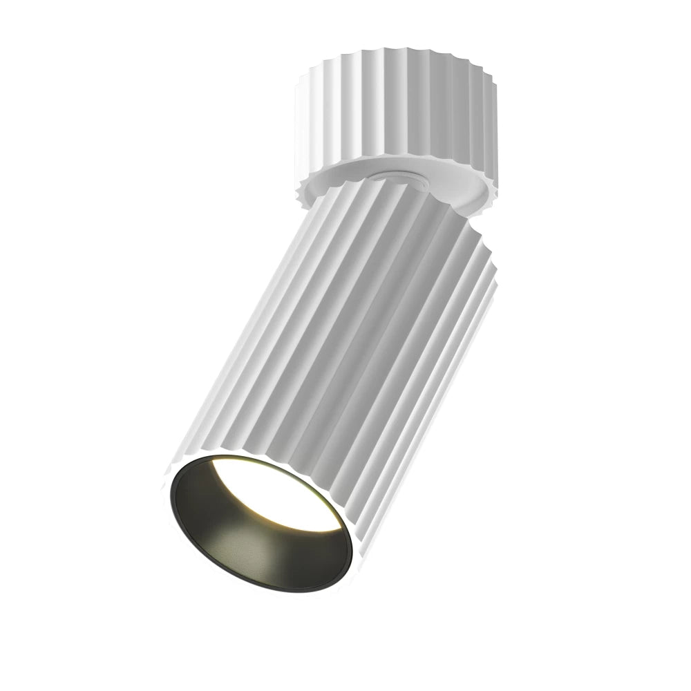 Spot aplicat din Aluminiu Alb H13.7xD5.6cm Calipso