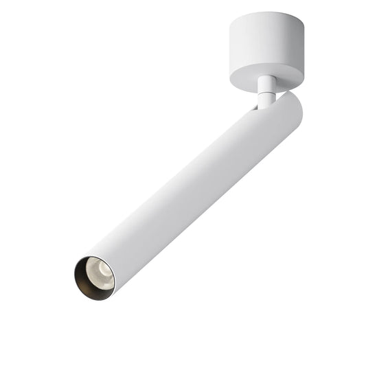 Spot aplicat din Aluminiu Alb H34.1xD3cm Focus T