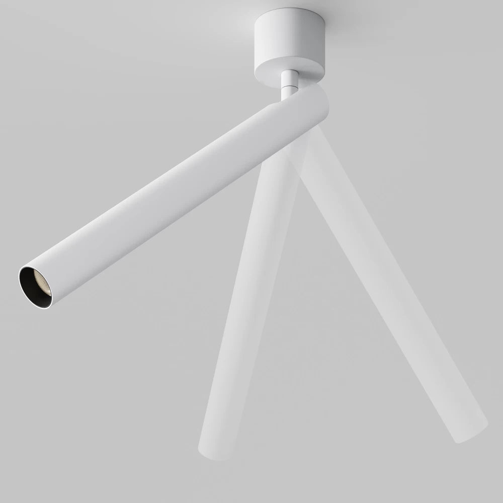 Spot aplicat din Aluminiu Alb H34.1xD3cm Focus T