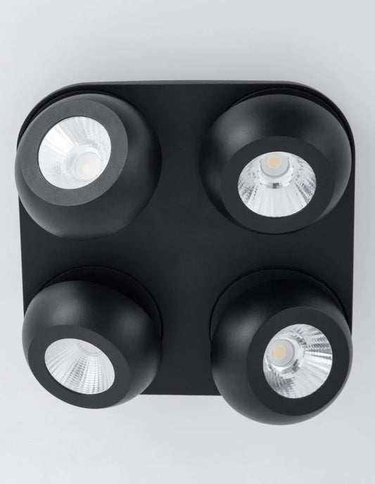 Plafoniera din Aluminiu Alb H9xL25cm IP20 20W 1600lm 3000k GON