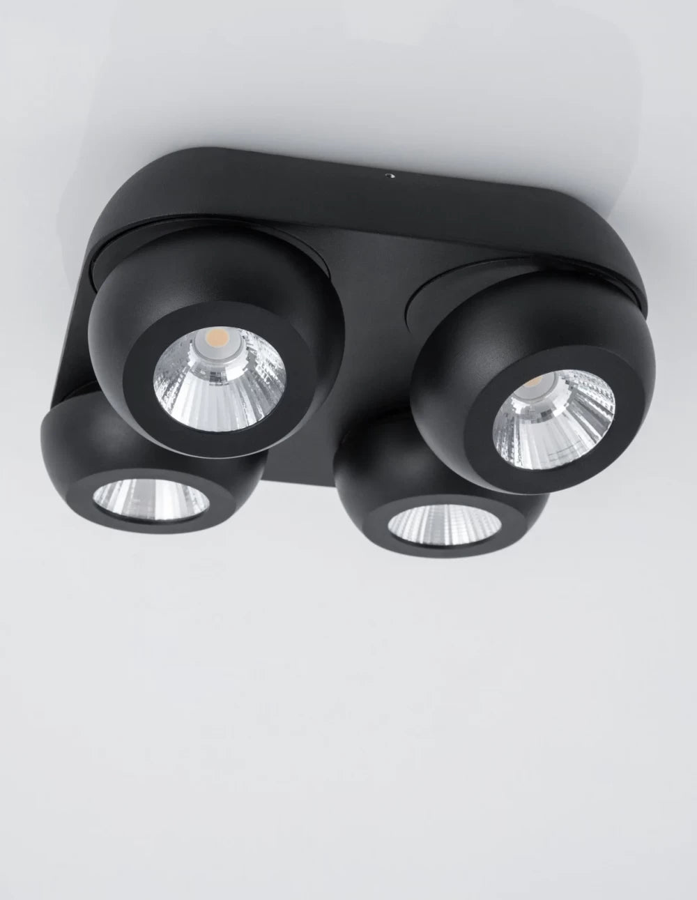 Plafoniera din Aluminiu Alb H9xL25cm IP20 20W 1600lm 3000k GON