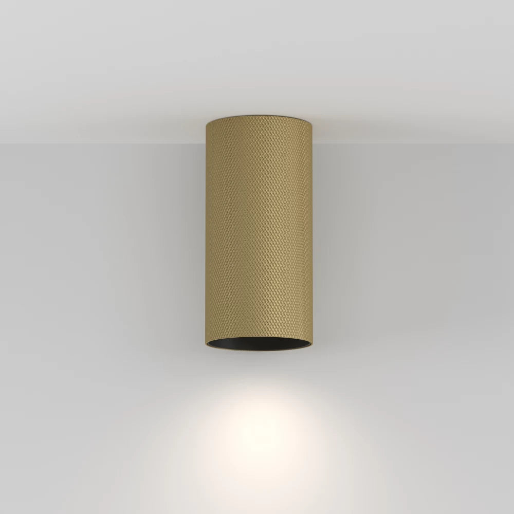 Spot aplicat din Aluminiu Auriu mat H10.8xD5.4cm Artisan