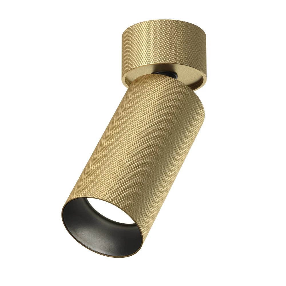 Spot aplicat din Aluminiu Auriu mat H14.6xD5.4cm Artisan