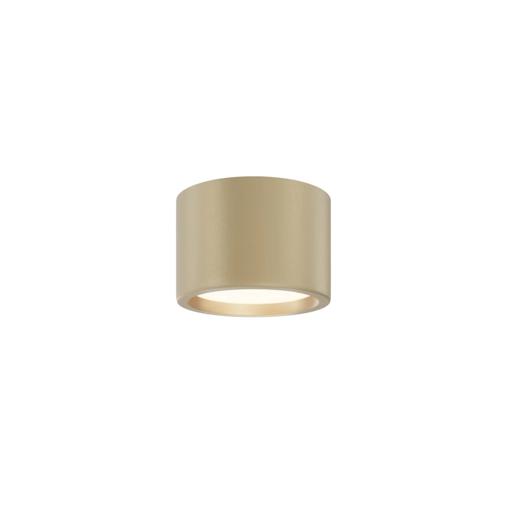 Spot aplicat din Aluminiu Auriu mat H7xD10.5cm Hydra