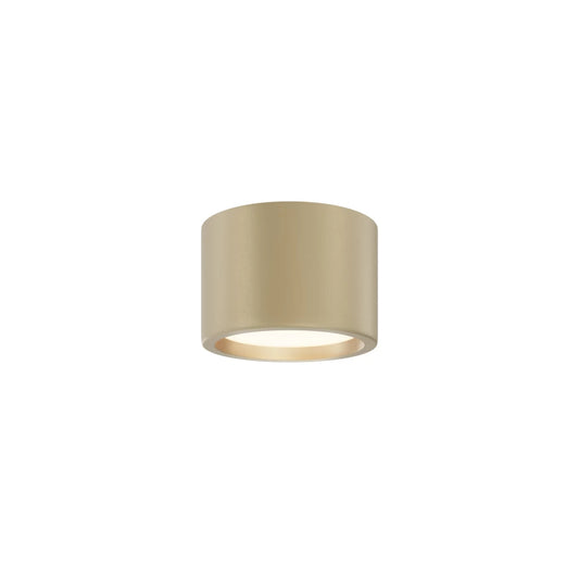 Spot aplicat din Aluminiu Auriu mat H7xD10.5cm Hydra