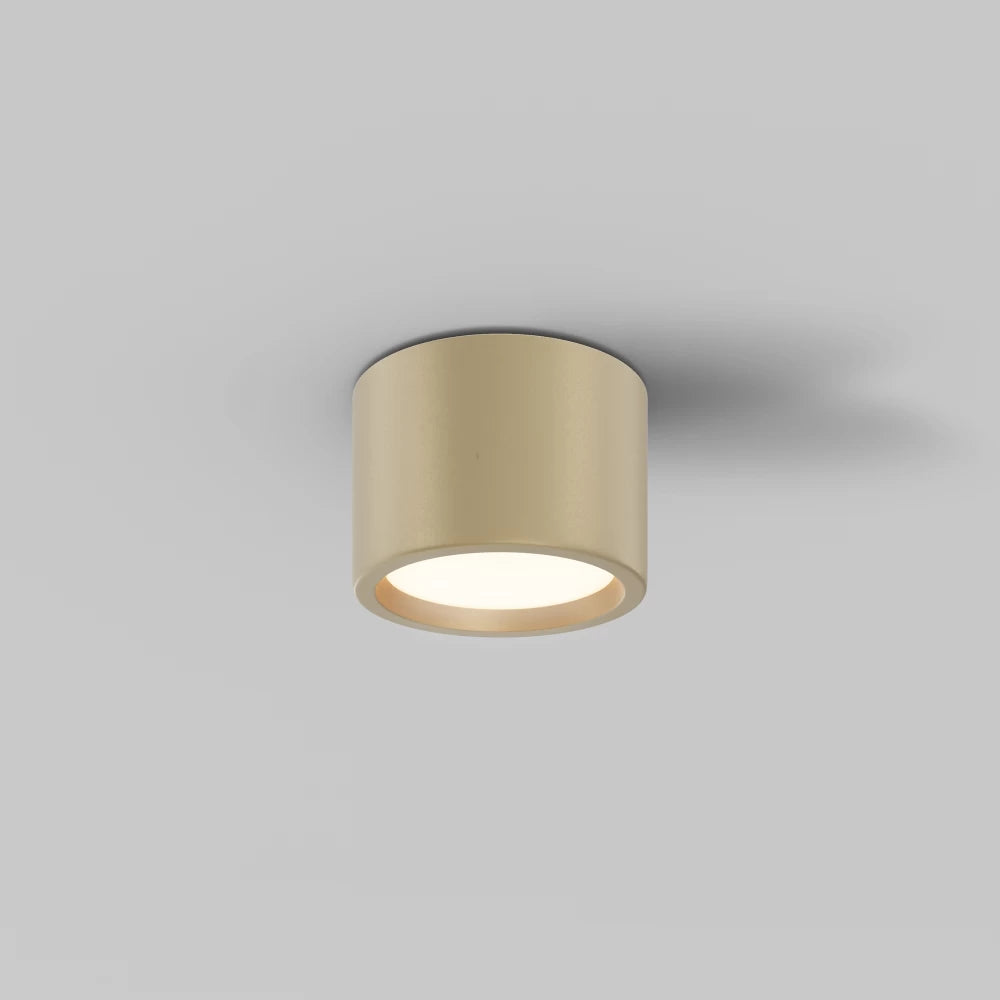 Spot aplicat din Aluminiu Auriu mat H7xD10.5cm Hydra