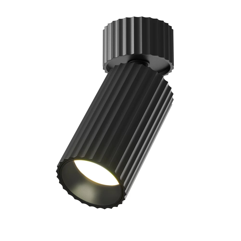 Spot aplicat din Aluminiu Negru H13.7xD5.6cm Calipso