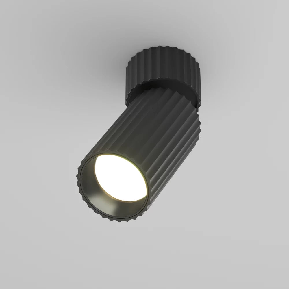 Spot aplicat din Aluminiu Negru H13.7xD5.6cm Calipso