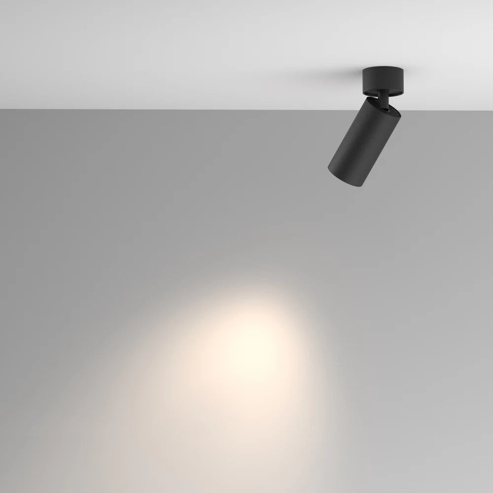 Spot aplicat din Aluminiu Negru H14.6xD5.4cm Artisan